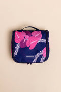 Mini Toiletry Bag - Navy Woven Lei
