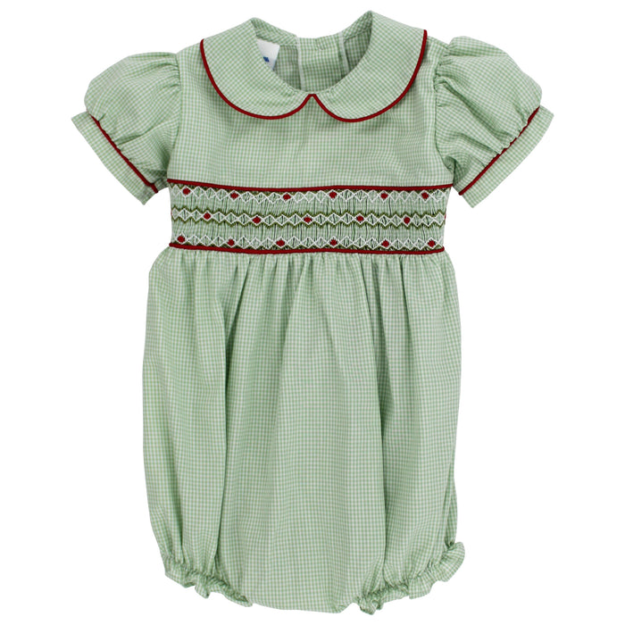 Mistletoe Geometric - Girls Bubble Short