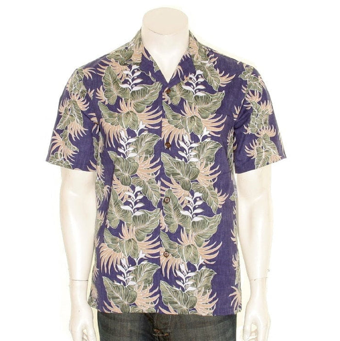 Monstera Panel Aloha Shirt