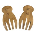 Natural Bamboo Salad Hands - Hawaiian Islands