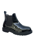 Naturino Black Patent Bootie - Piccadilly
