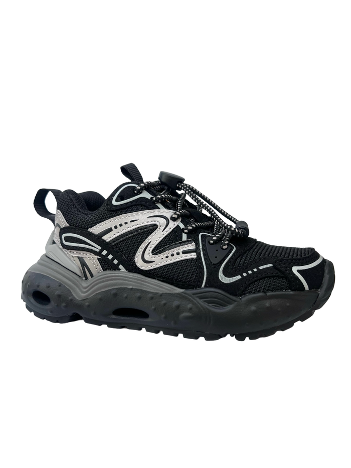 Naturino Black Sports Sneaker - Flyner