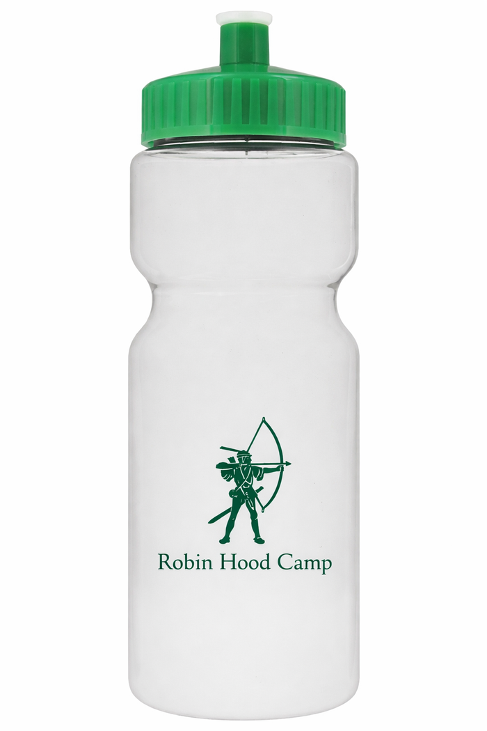 NEW! Logo Plastic Water Bottle