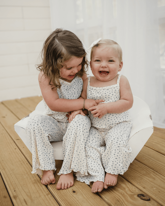 Nora Two-Piece Lounge Set - Jardin Bleu product_type - Bailey's Blossoms