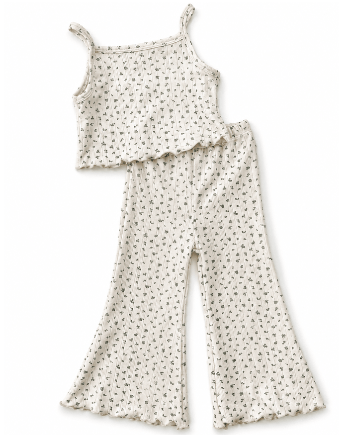 Nora Two-Piece Lounge Set - Jardin Bleu product_type - Bailey's Blossoms