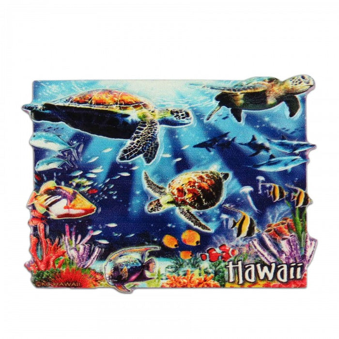 Ocean Reef Poly Resin Magnet