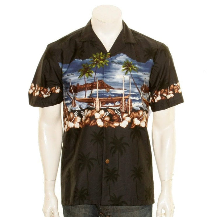 Palm Chestband Aloha Shirt