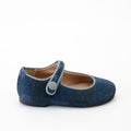 Papanatas Blue Pattern Mary Jane