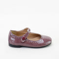 Papanatas Mauve Perf Patent Mary Jane