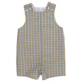 Pecan Plaid with Bison - John-John with Tabs