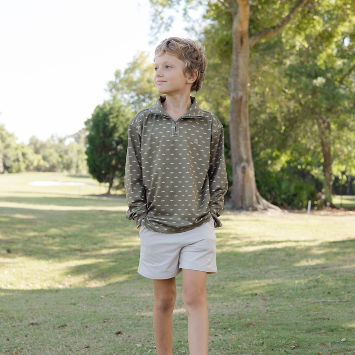 Performance Half Zip - Fish