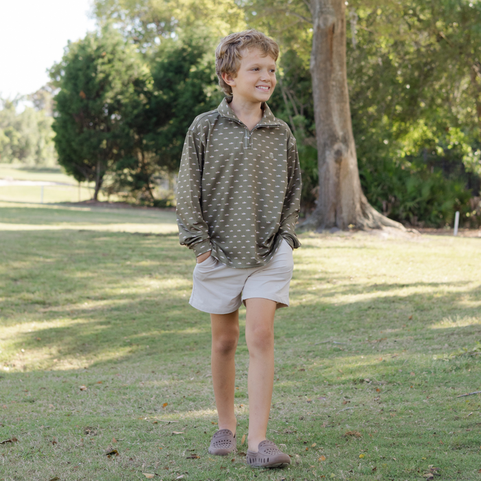 Performance Half Zip - Fish