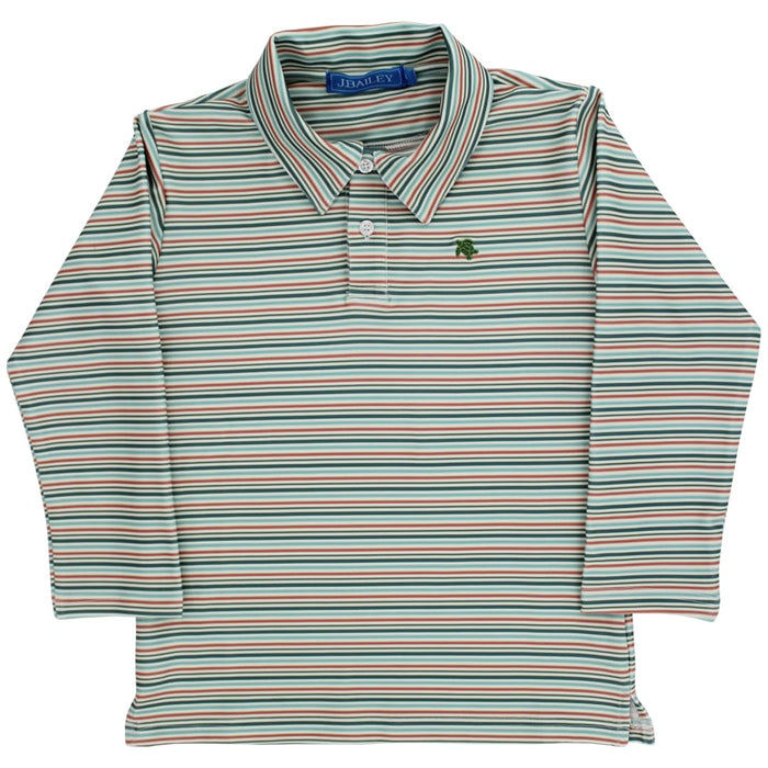 Performance Harry Long Sleeve Polo - Harvest
