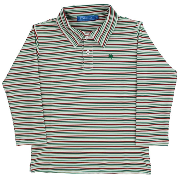 Performance Harry Long Sleeve Polo - Holly