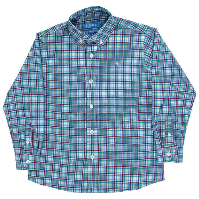 Performance Roscoe Button Down Shirt - Cabin Plaid