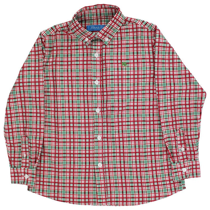 Performance Roscoe Button Down Shirt -  Jolly Plaid