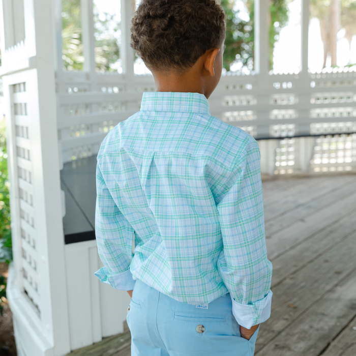 Performance Roscoe Button Down Shirt - Windsong