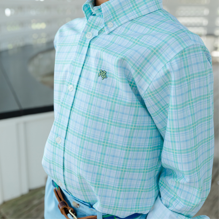 Performance Roscoe Button Down Shirt - Windsong