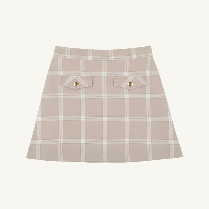 Perrin Pocket Skirt Flannel Thompson Park Plaid