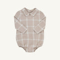 Peter Pan Collared Shirt and Onesie Flannel Thompson Park Plaid