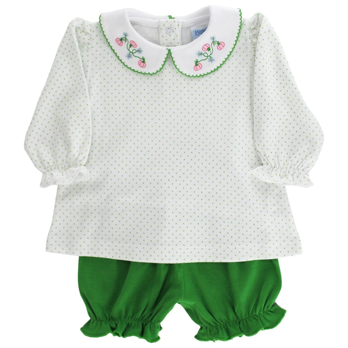 Petite Pumpkins - Girls Bloomer Set