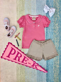 Picture Perfect Pennants Romany 
Romany Rose with Palm Beach Pink