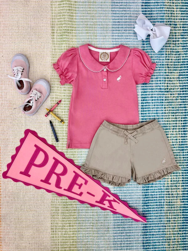 Picture Perfect Pennants Romany 
Romany Rose with Palm Beach Pink