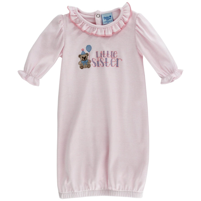 Pink & White Stripe - Little Sister Sac