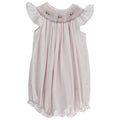 Pink with Bouquet - Bishop Romper