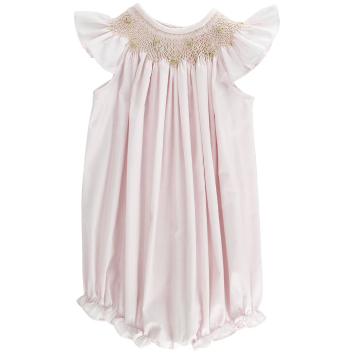 Pink with Ecru - Bishop Romper