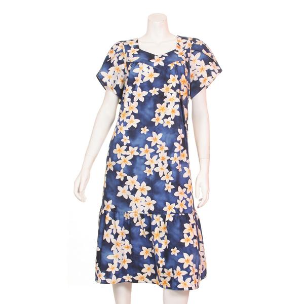 Plumeria Short Muu Muu