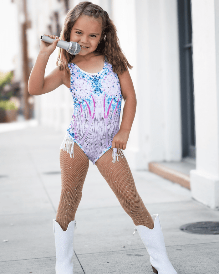 PREORDER! Pop Star Tassle Leotard product_type - Bailey's Blossoms