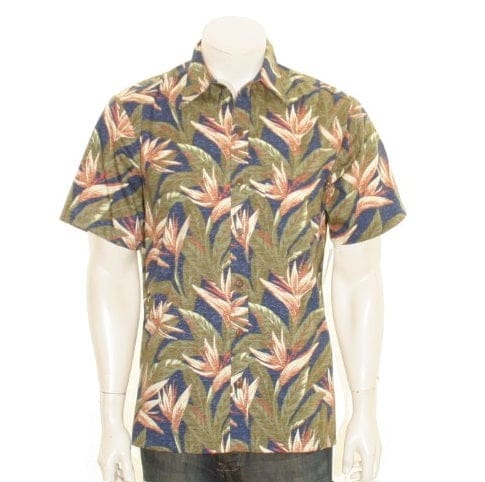 Pukalani Birds of Paradise Aloha Shirt