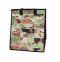 Puzzle Brown Insulated Hot/Cold Reusable Bag ~ Large
