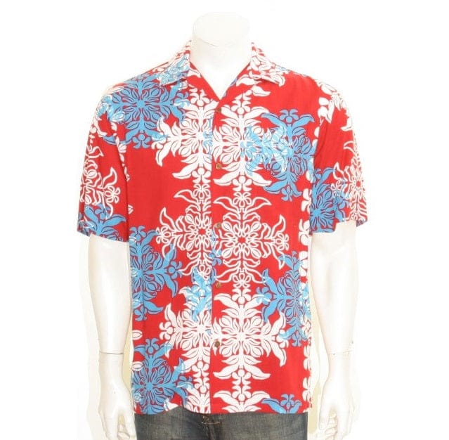Quilt Panel Aloha Shirt