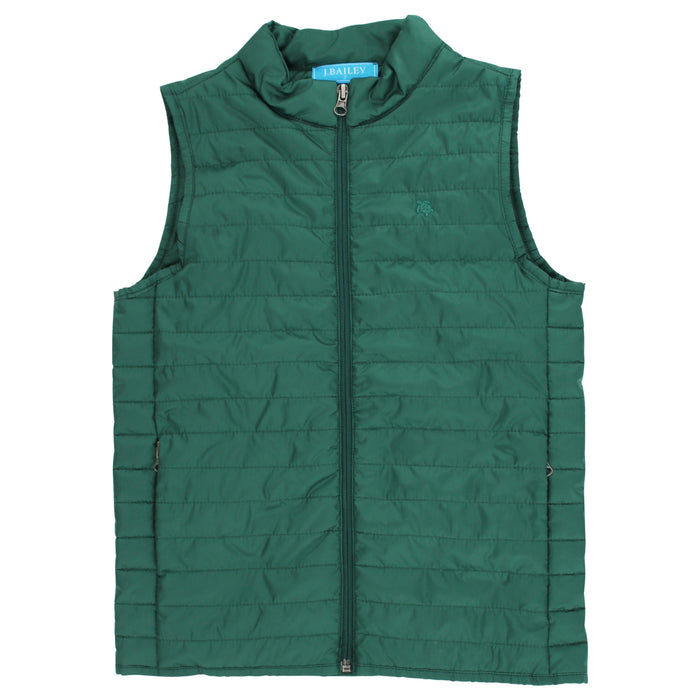 Quilted Vest - Forest