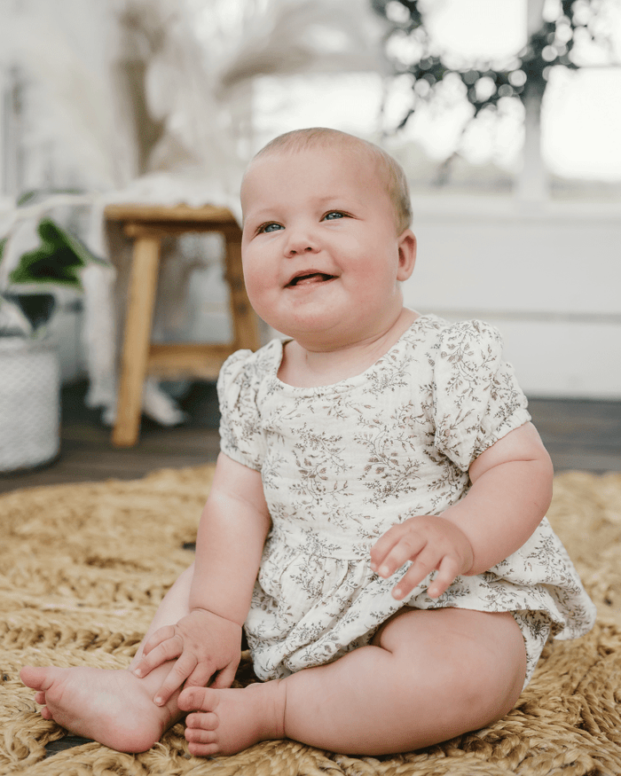 Quinn Bow-Back Top & Bloomer Set - Wisteria Smoke product_type - Bailey's Blossoms