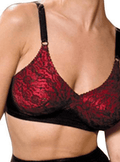 Rago Satin & Lace Fashion Bra