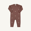Rayburn Romper Pima Gray Bay Brown Horses
