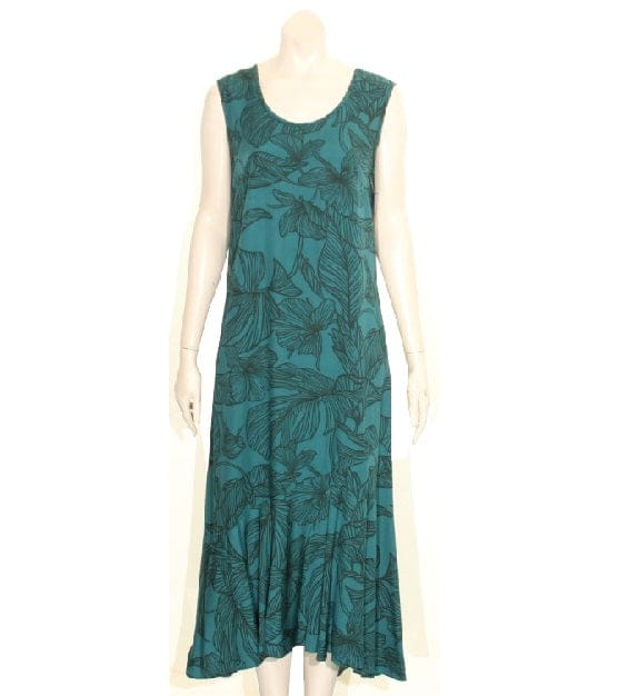 Rayon Pop Long Dress