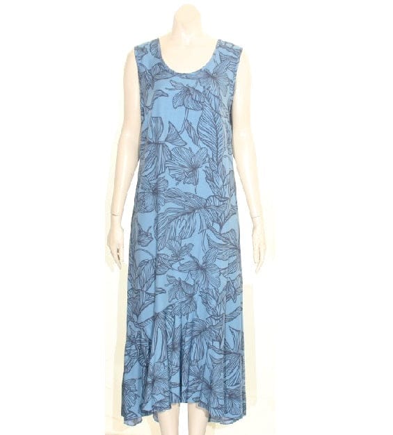 Rayon Pop Long Dress