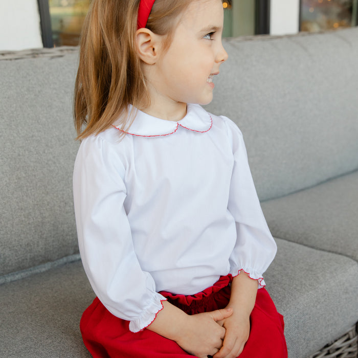 Red Corduroy - Skirt