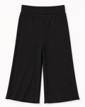 Rhea Ribbed Wide Leg Pants - Black product_type - Bailey's Blossoms