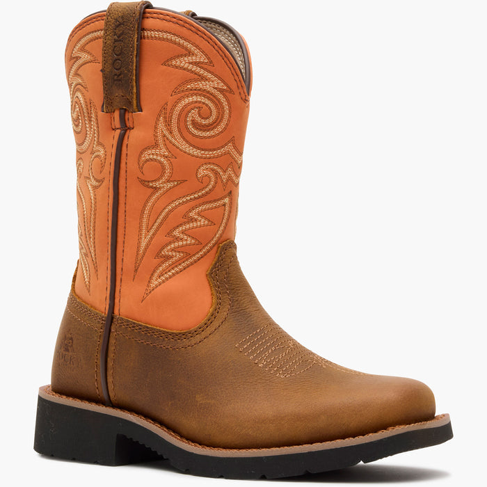Rocky Big Kid's MonoCrepe Western Boot - main