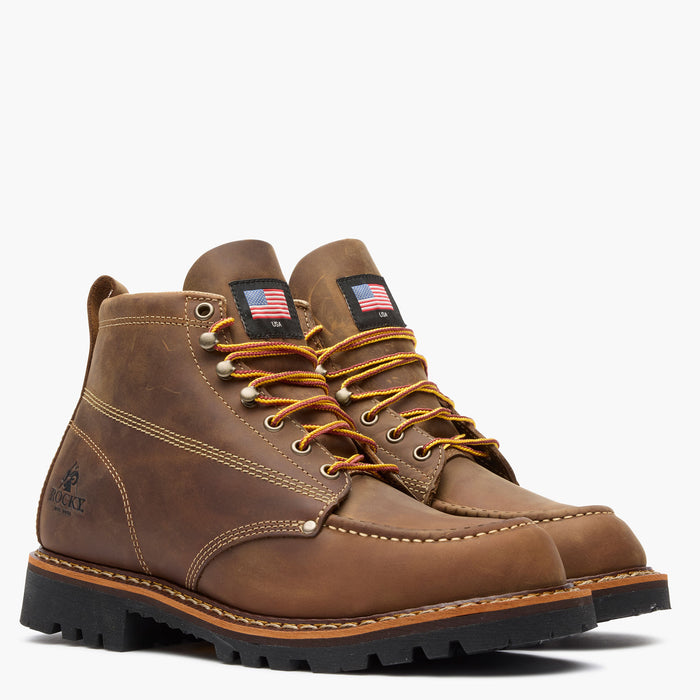 Rocky Heritage 32 USA-Made Work Boot