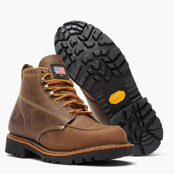 Rocky Heritage 32 USA-Made Work Boot