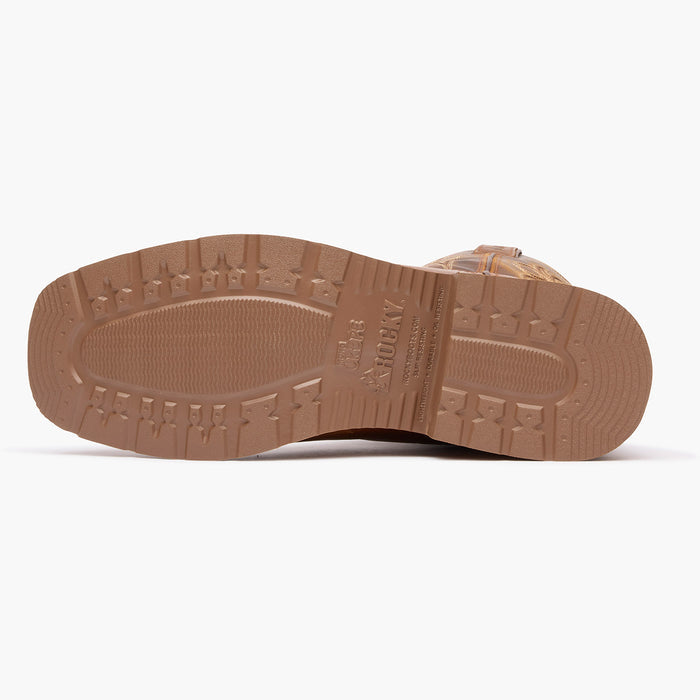 "Rocky MonoCrepe 12" Waterproof Western Boot - outsole"
