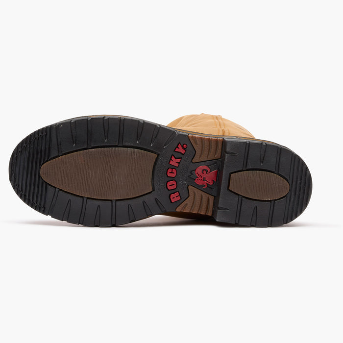 Rocky Original Ride Branson Roper Waterproof Western Boots - outsole