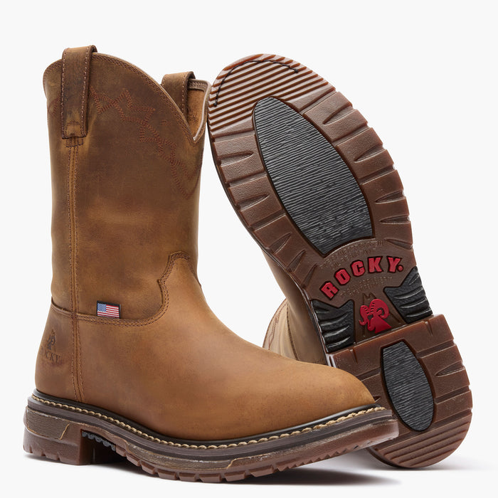 Rocky Original Ride Roper Western Boot