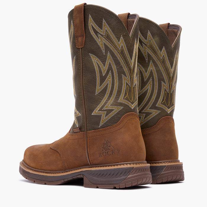 Rocky Ride LTE Carbon Toe Western Boot